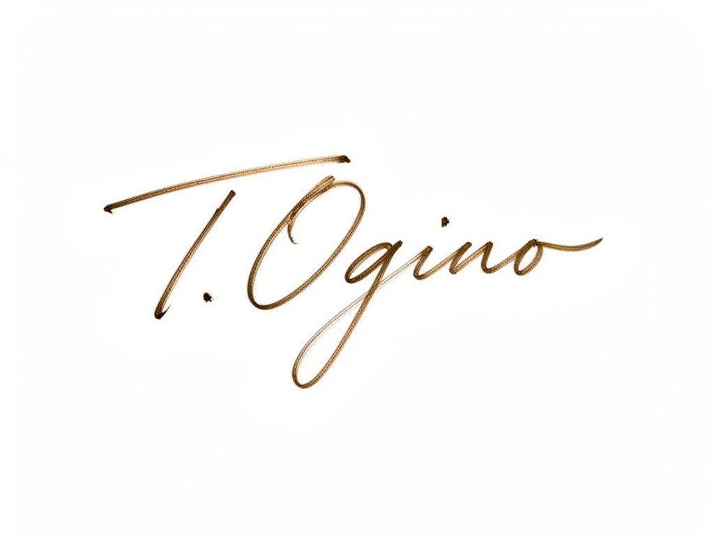 T. Ogino 署名